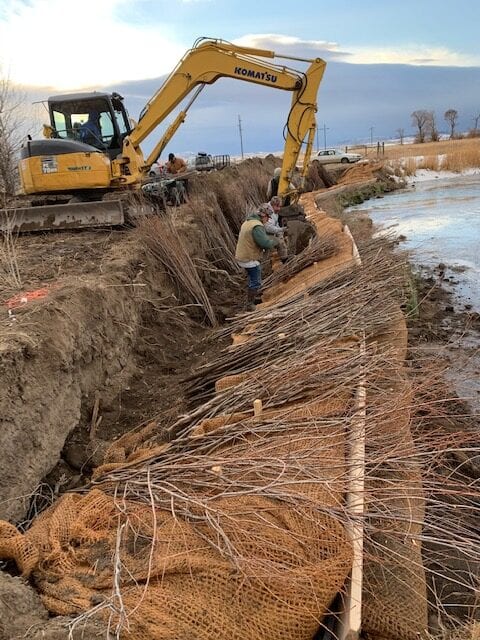 Two Dot area Willow Soil Lift